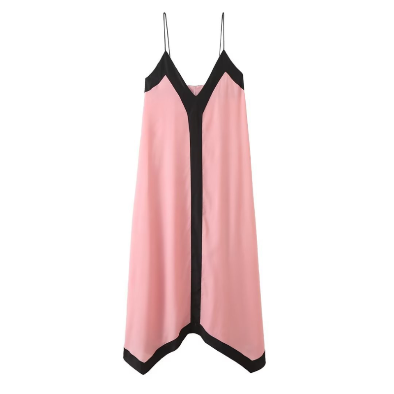 Vestido Longo Com Decote V Vanny