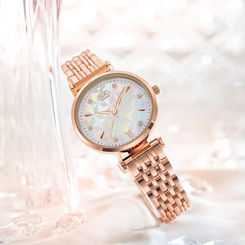 Relógio Feminino Diamantado Original Vanny