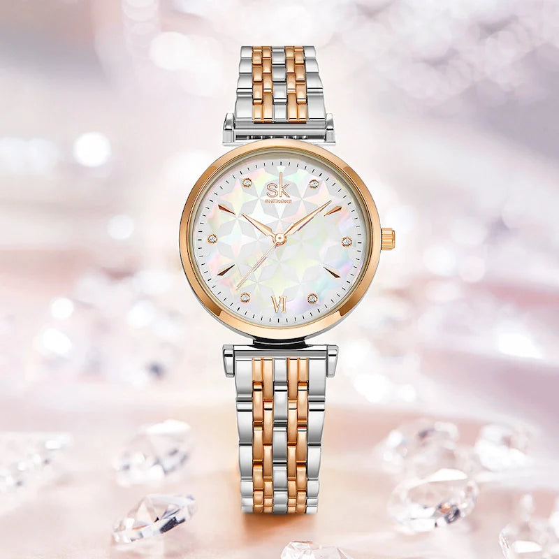 Relógio Feminino Diamantado Original Vanny