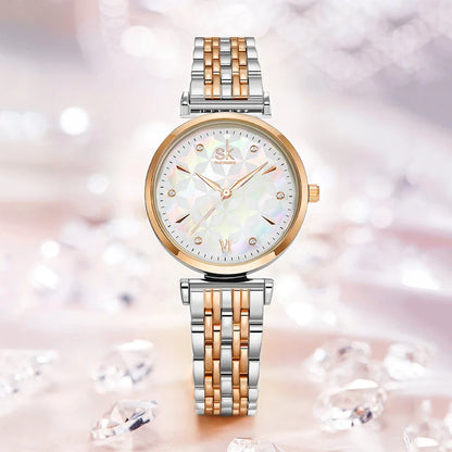 Relógio Feminino Diamantado Original Vanny