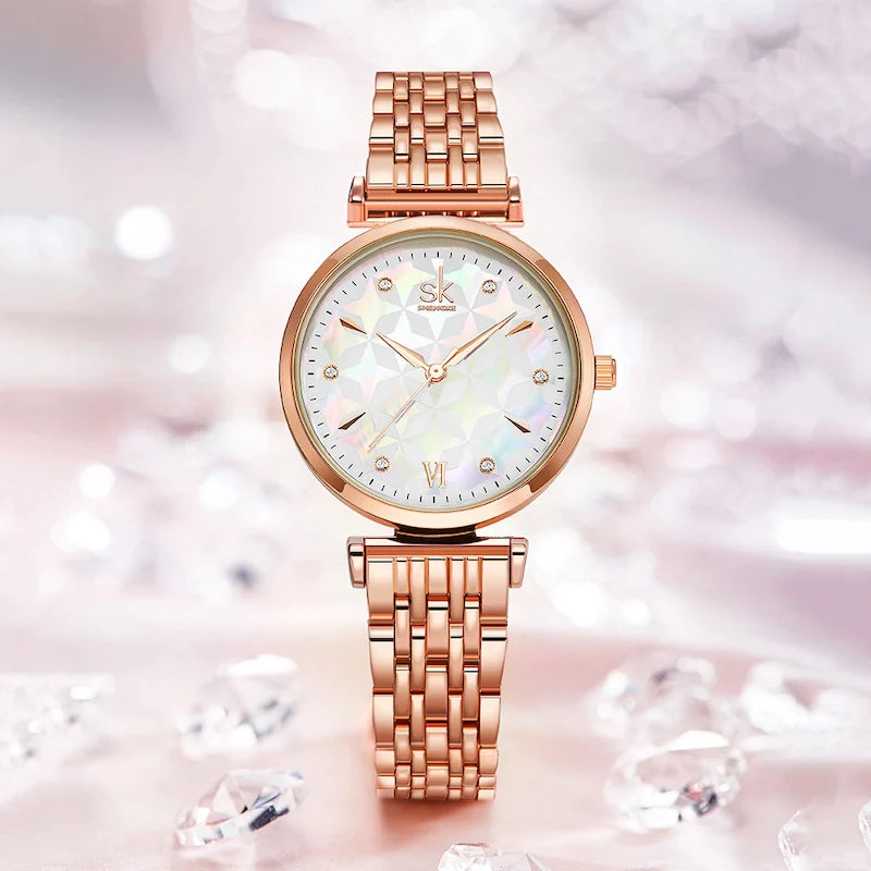 Relógio Feminino Diamantado Original Vanny