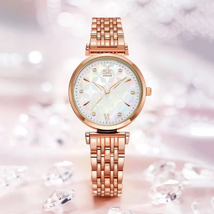 Relógio Feminino Diamantado Original Vanny