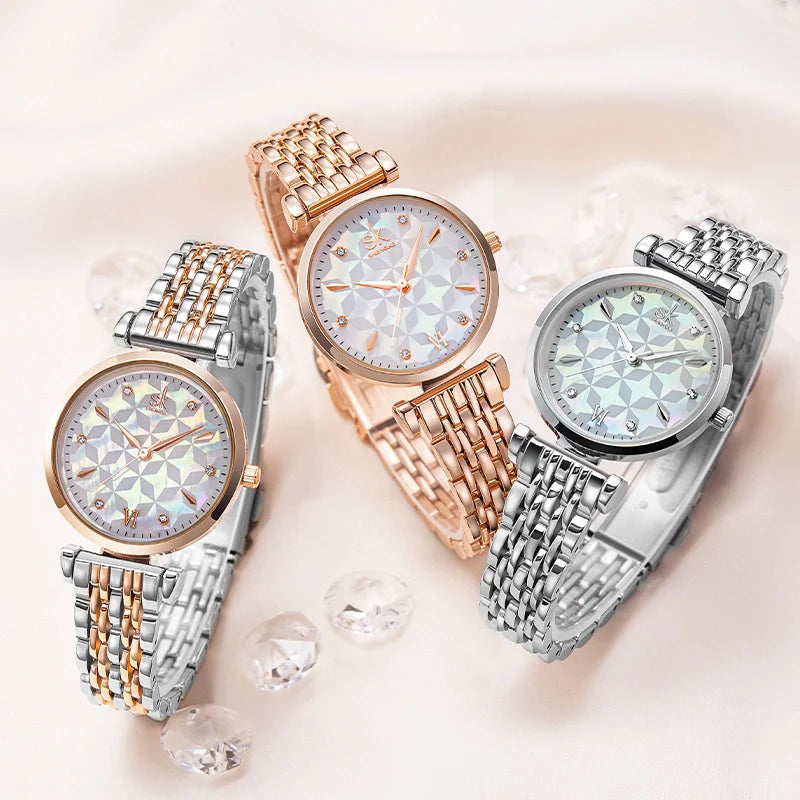 Relógio Feminino Diamantado Original Vanny