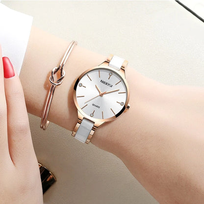 Relógio Feminino Quartz Nibosi Vanny
