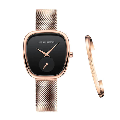 Relógio Feminino Quartz Premium + Pulseira Brinde Vanny
