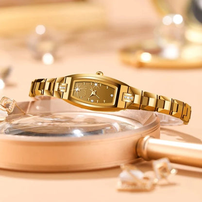 Relógio Feminino Vintage OLEVS Original + Brinde Exclusivo Vanny