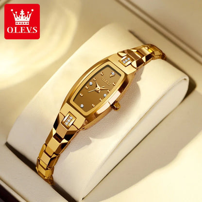 Relógio Feminino Vintage OLEVS Original + Brinde Exclusivo Vanny