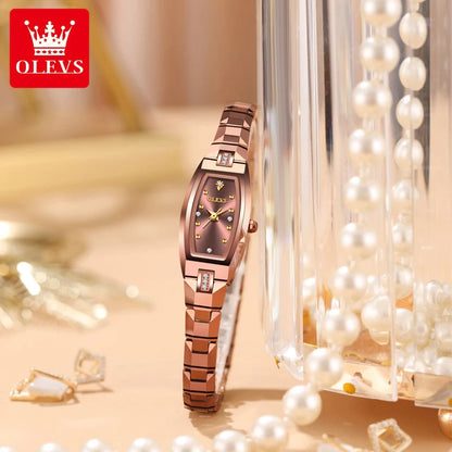 Relógio Feminino Vintage OLEVS Original + Brinde Exclusivo Vanny