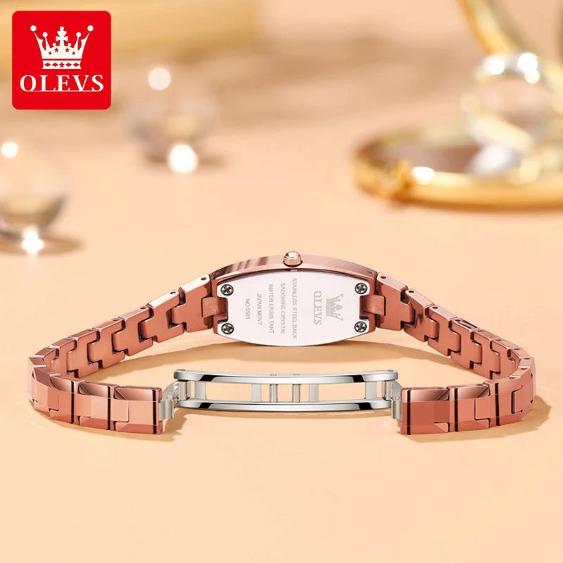 Relógio Feminino Vintage OLEVS Original + Brinde Exclusivo Vanny