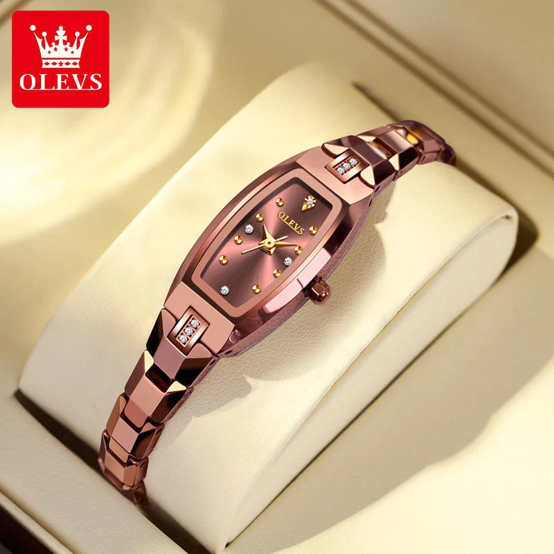 Relógio Feminino Vintage OLEVS Original + Brinde Exclusivo Vanny