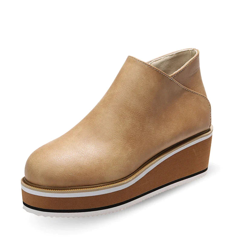 Bota Feminina Cano Curto Anabela Vanny