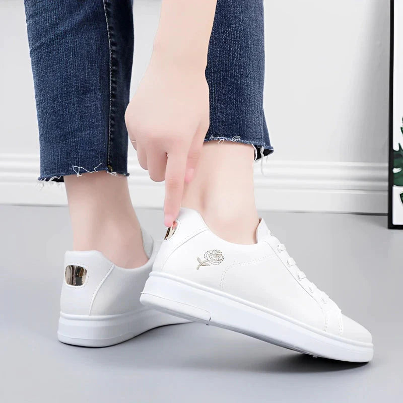 Tênis Branco Feminino Casual White Vanny