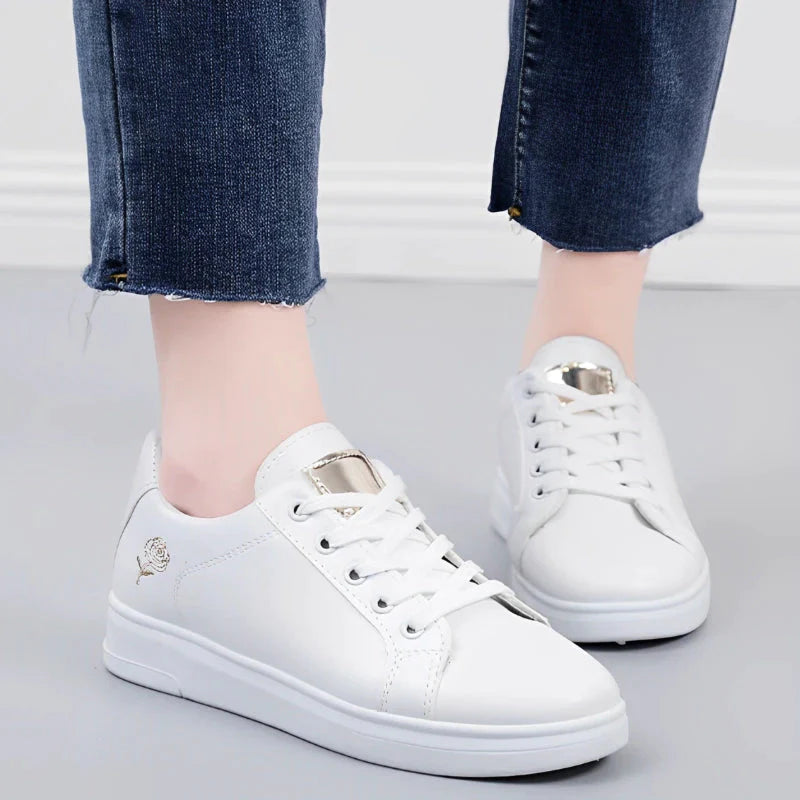 Tênis Branco Feminino Casual White Vanny
