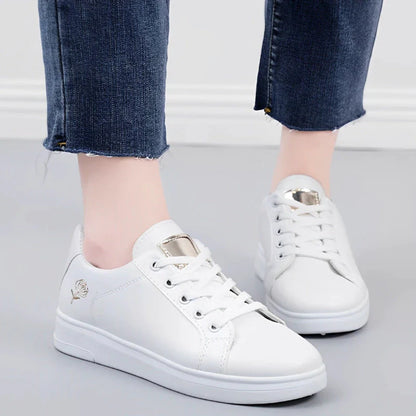 Tênis Branco Feminino Casual White Vanny