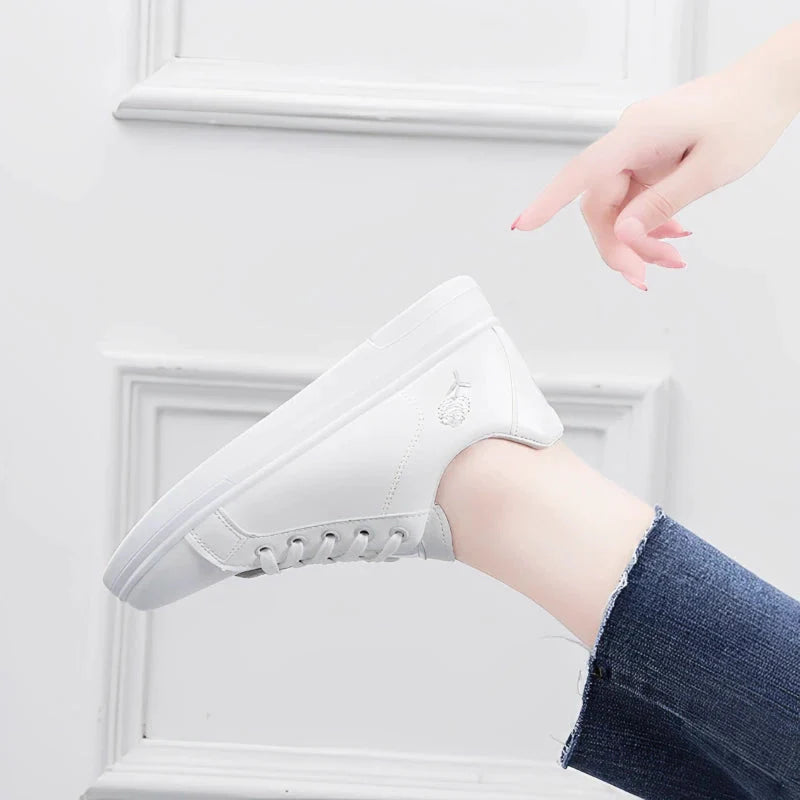 Tênis Branco Feminino Casual White Vanny