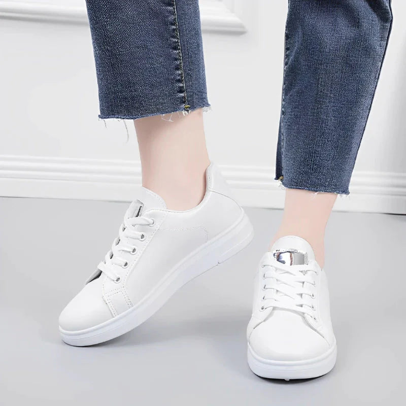 Tênis Branco Feminino Casual White Vanny