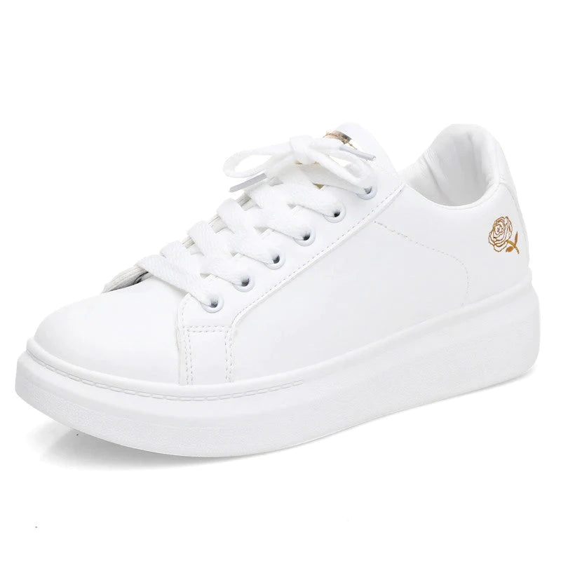 Tênis Branco Feminino Casual White Vanny