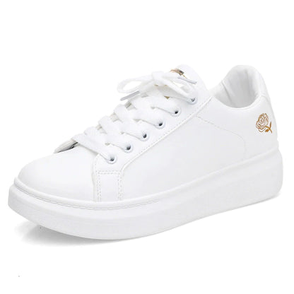 Tênis Branco Feminino Casual White Vanny