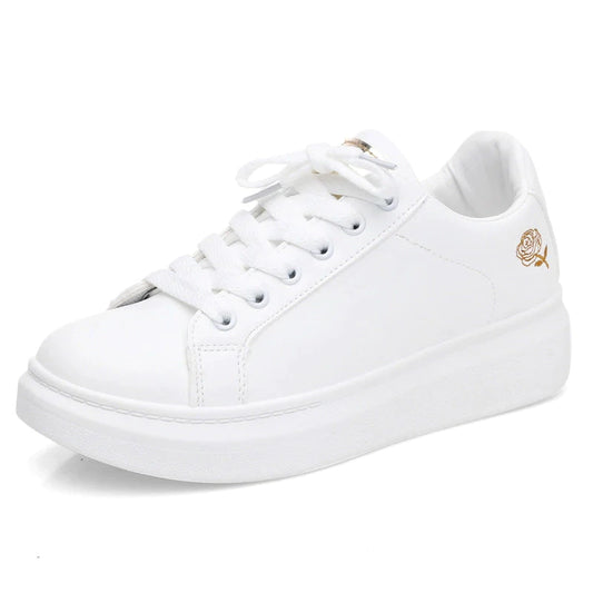 Tênis Branco Feminino Casual White Vanny