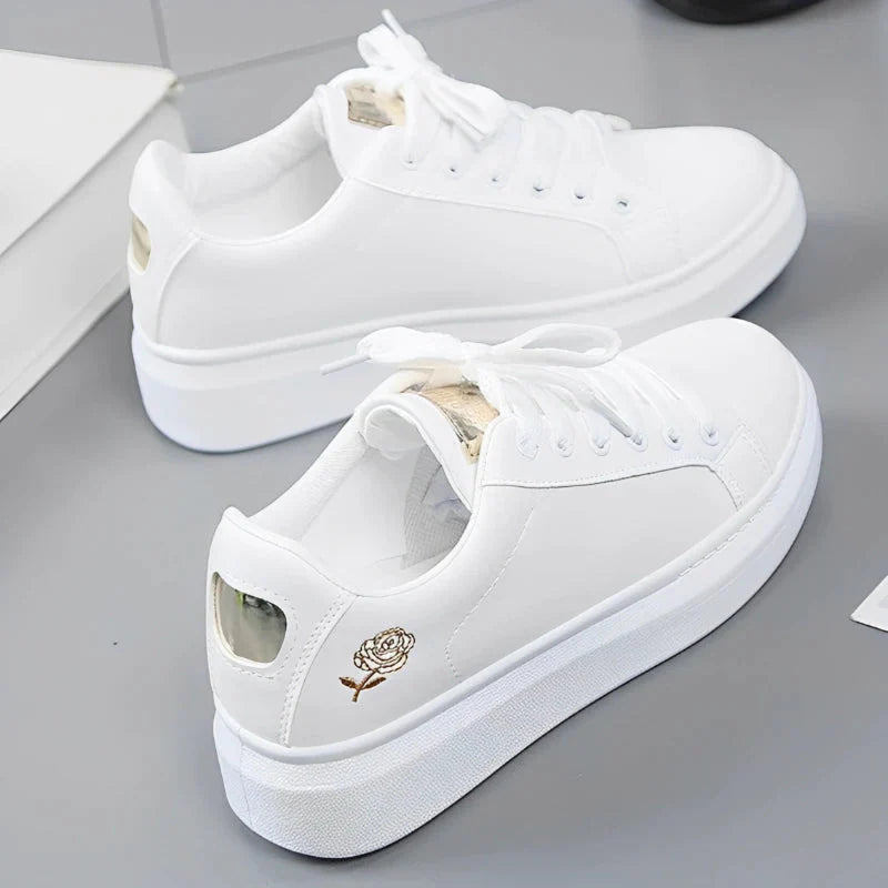 Tênis Branco Feminino Casual White Vanny
