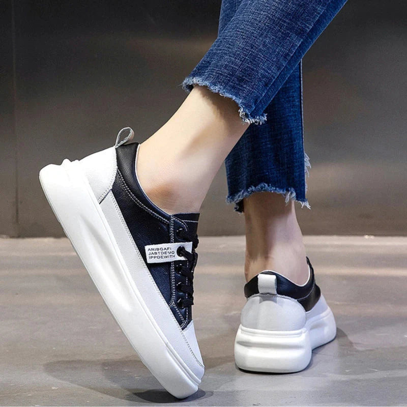 Tênis de Couro Feminino Vanny