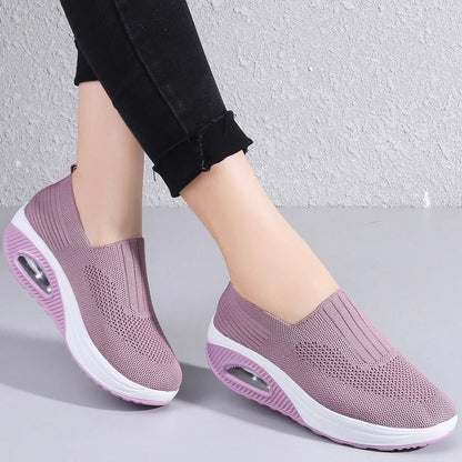 Tênis Ortopédico Feminino Plataforma Ava Vanny