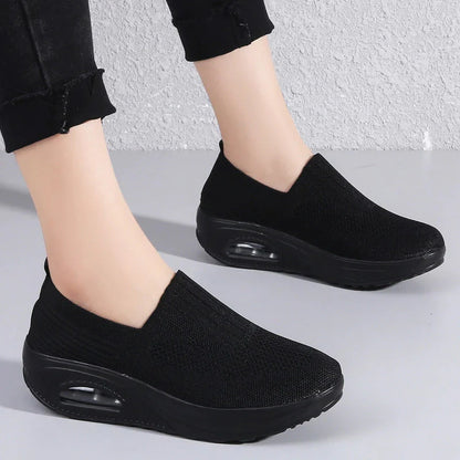 Tênis Ortopédico Feminino Plataforma Ava Vanny