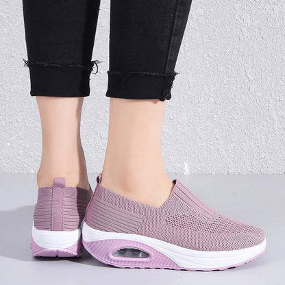 Tênis Ortopédico Feminino Plataforma Ava Vanny